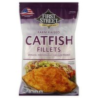 First Street Catfish Fillets, 40 Ounce